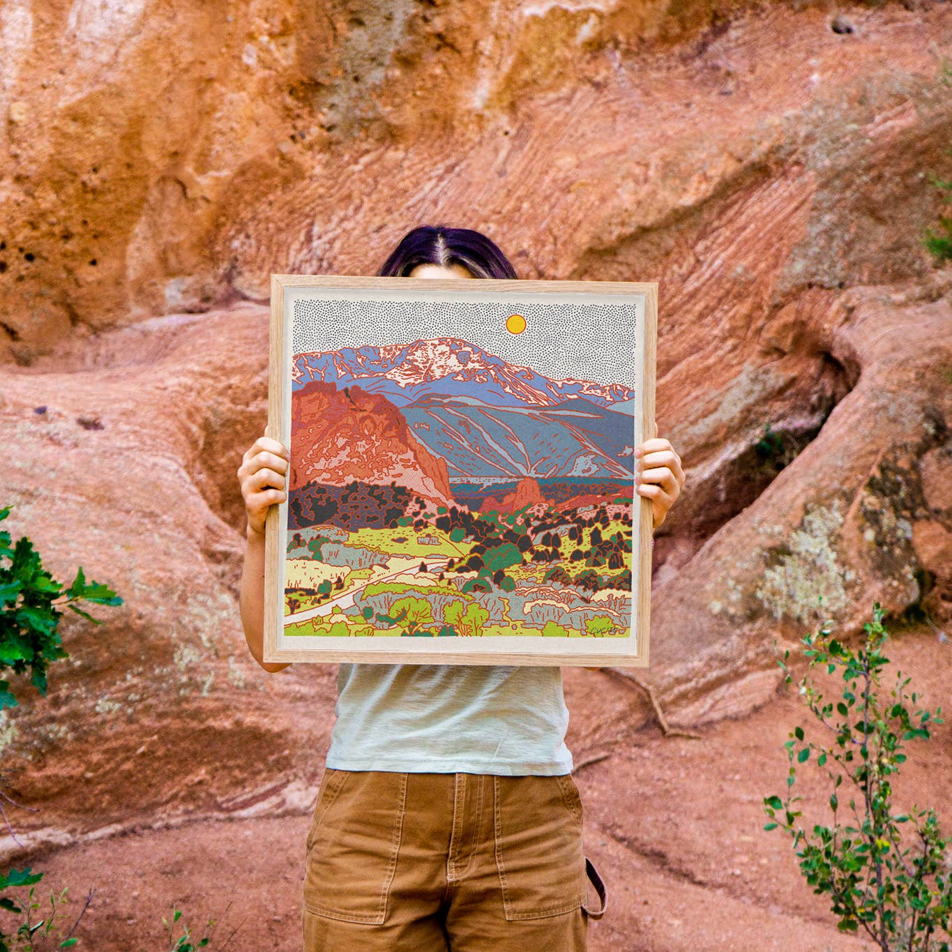 Pikes Peak Print - MST GoodsArt PrintCaroline Clark