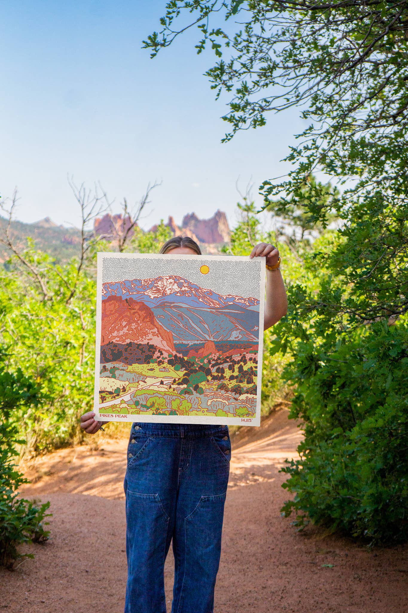 Pikes Peak Print - MST GoodsArt PrintCaroline Clark