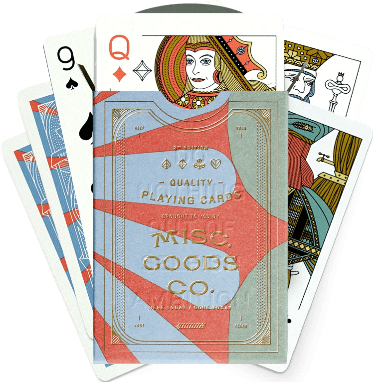 Playing Cards - MST GoodsMisc. Goods Co.