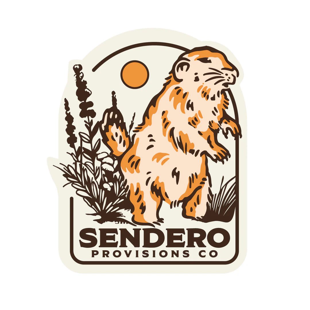 Prairie Dog Sticker - MST GoodsSendero Provisions Company