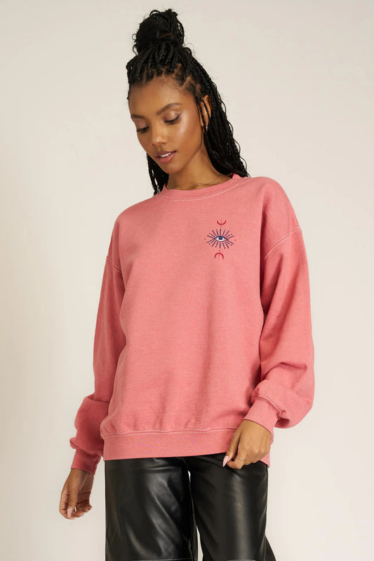 All Seeing Eye Sweatshirt | Brandy Wine