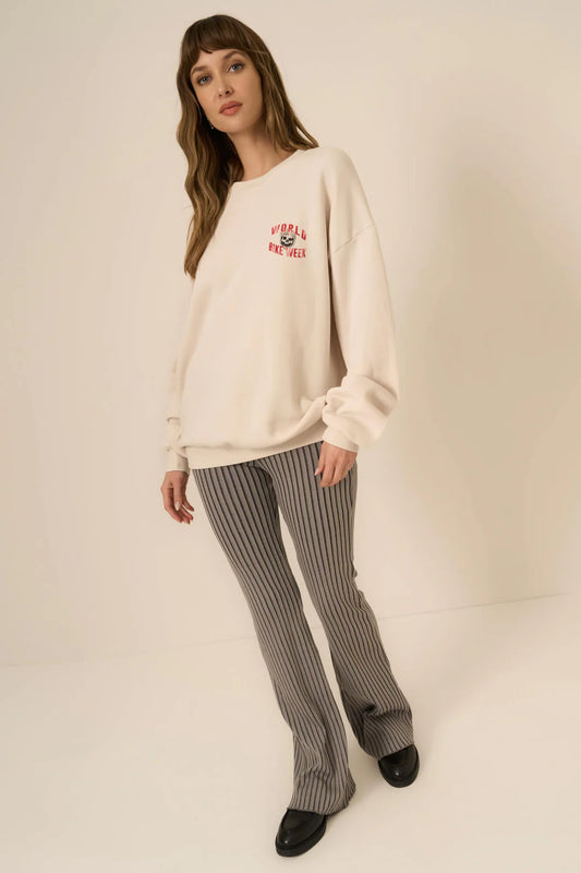 World Bike Week Motorcycle Crewneck Sweatshirt