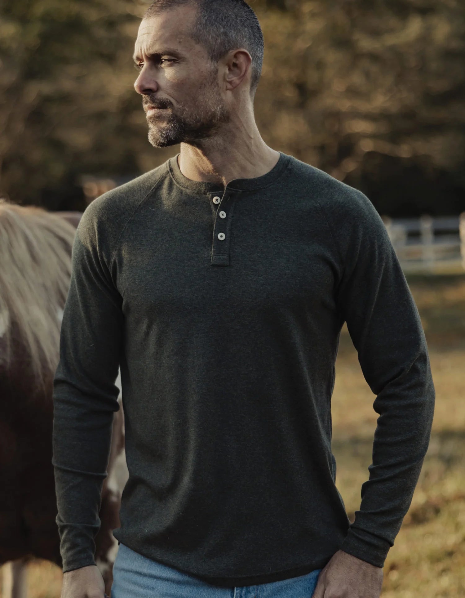 Puremeso Everyday Henley - MST GoodsThe Normal Brand