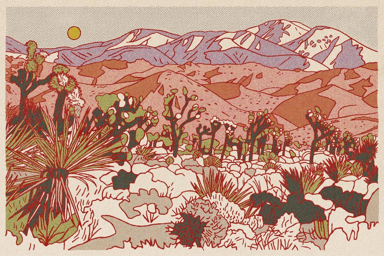 Purple Mountain 24"x36" Print - MST GoodsArt PrintCaroline Clark