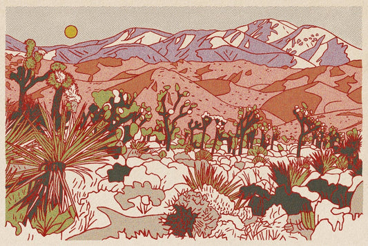 Purple Mountain 24"x36" Print - MST GoodsArt PrintCaroline Clark
