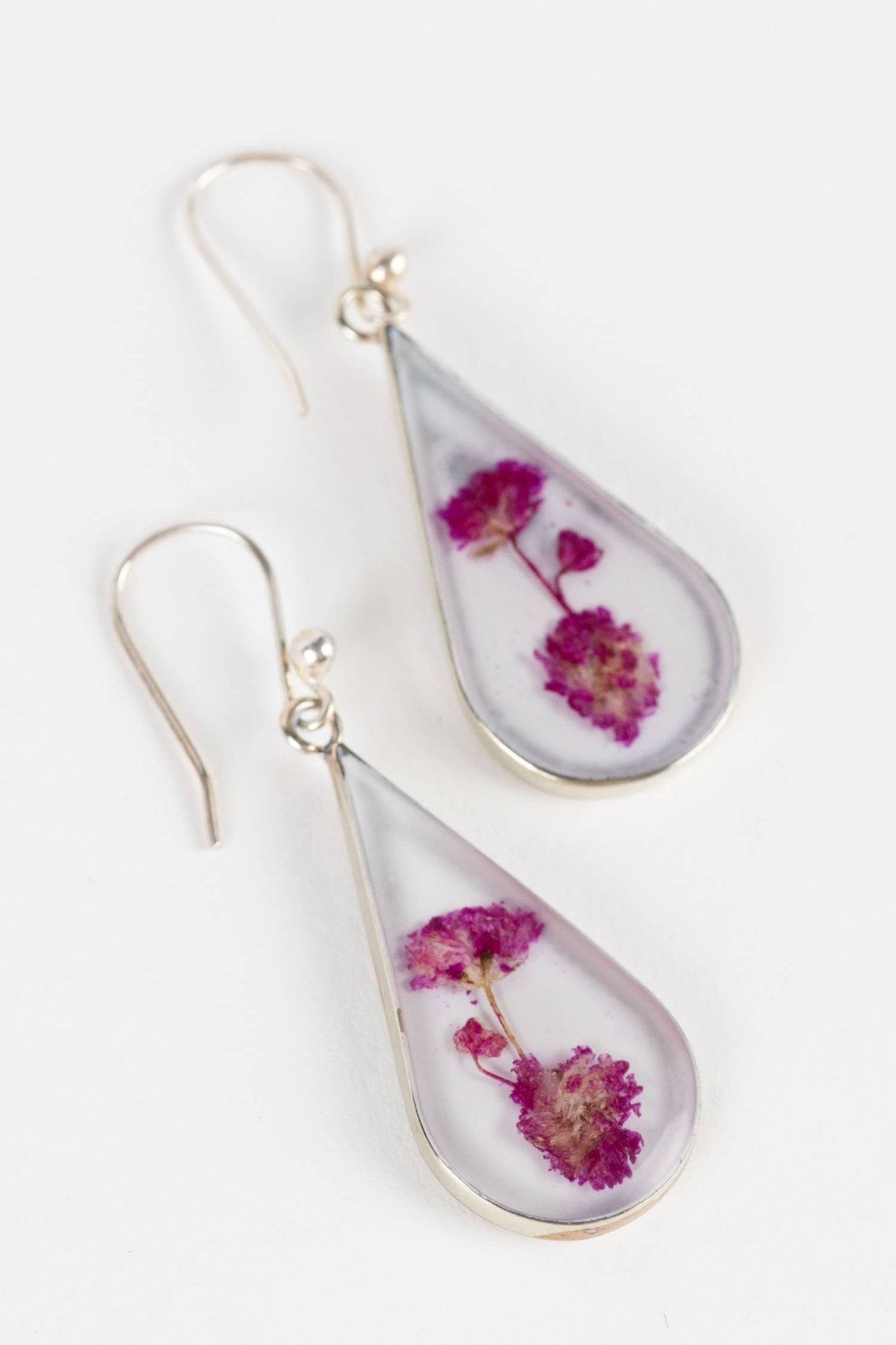 Purple Rain Flower Earrings - MST GoodsTen Thousand Villages