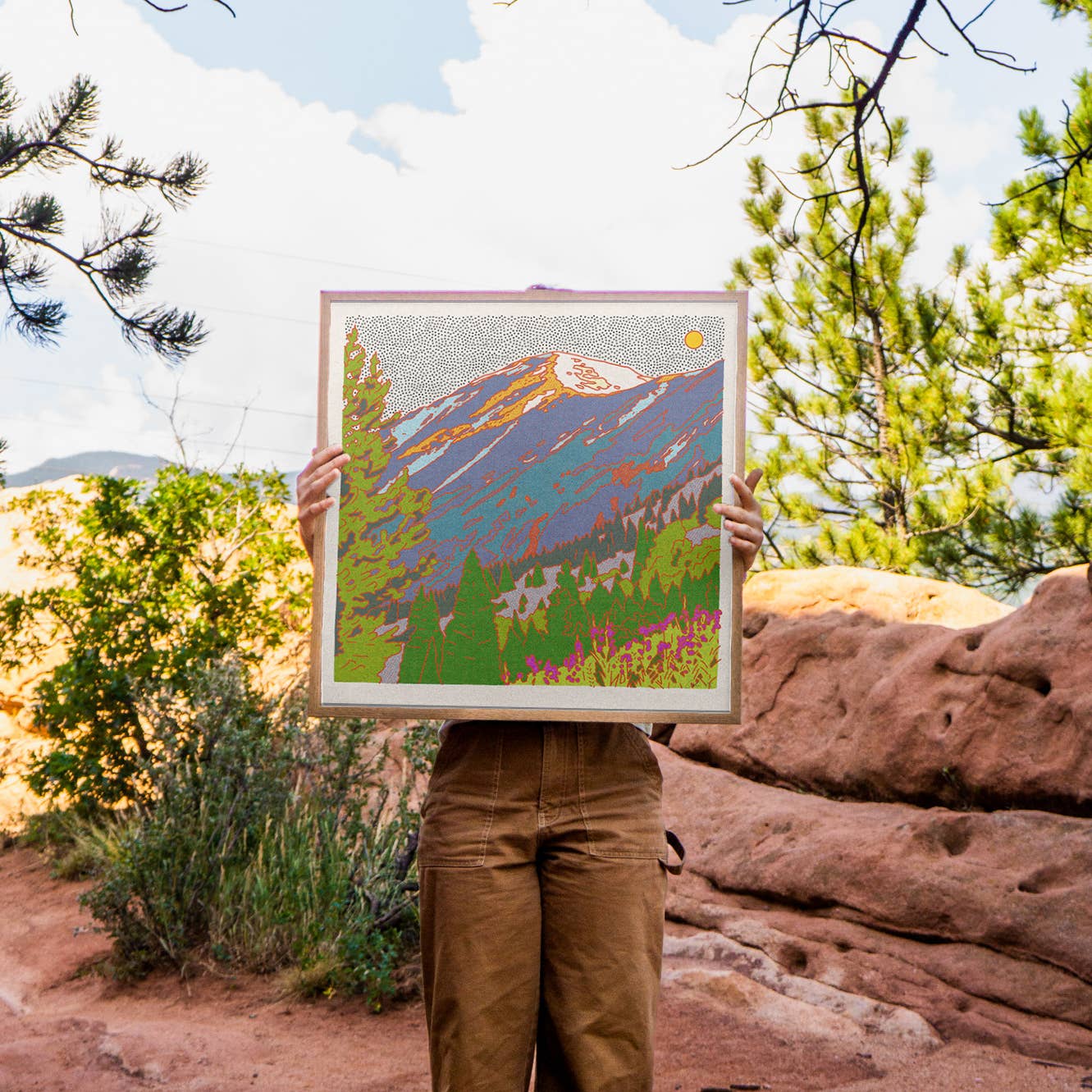 Quandary Peak Print - MST GoodsArt PrintCaroline Clark