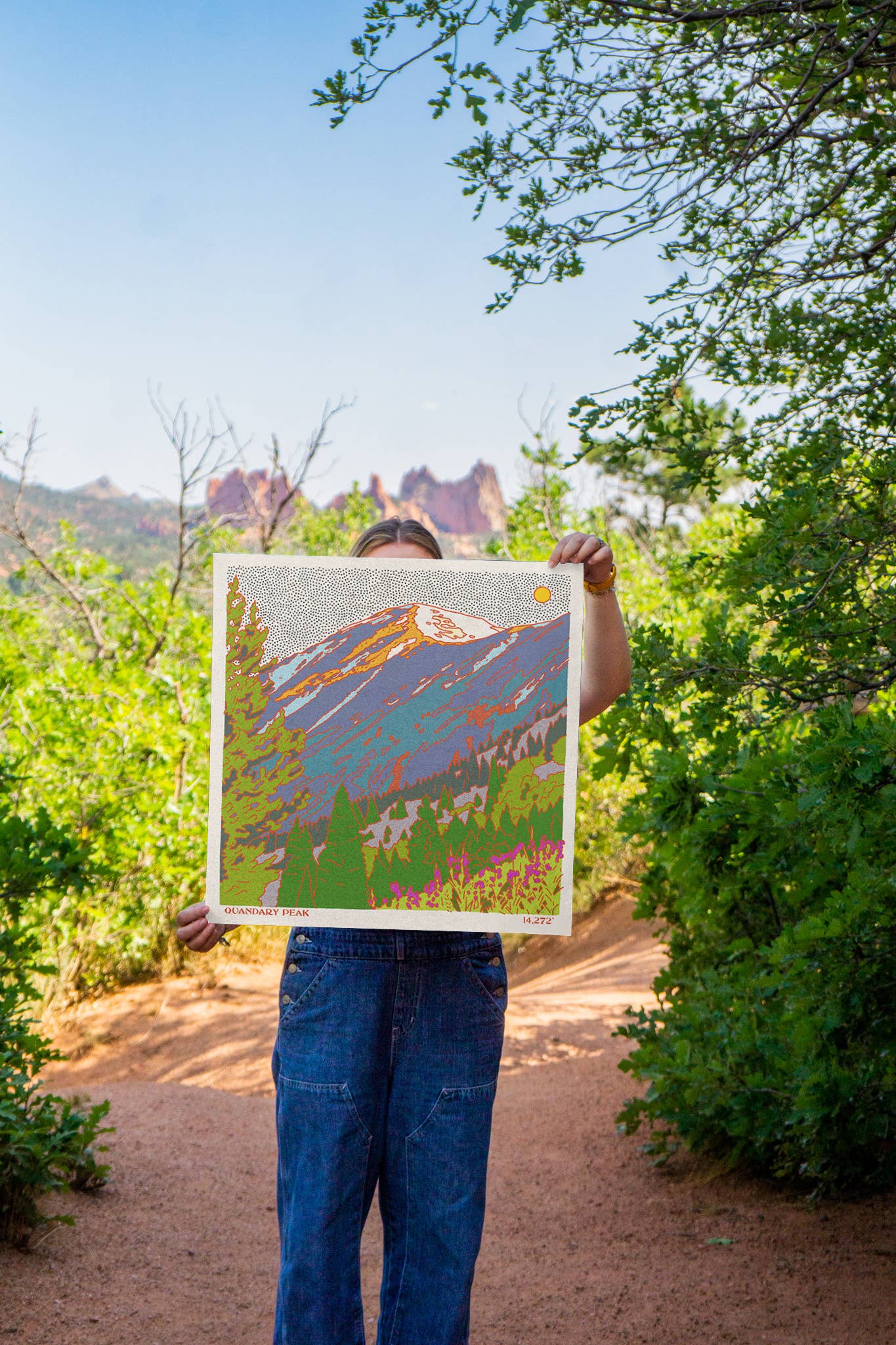 Quandary Peak Print - MST GoodsArt PrintCaroline Clark