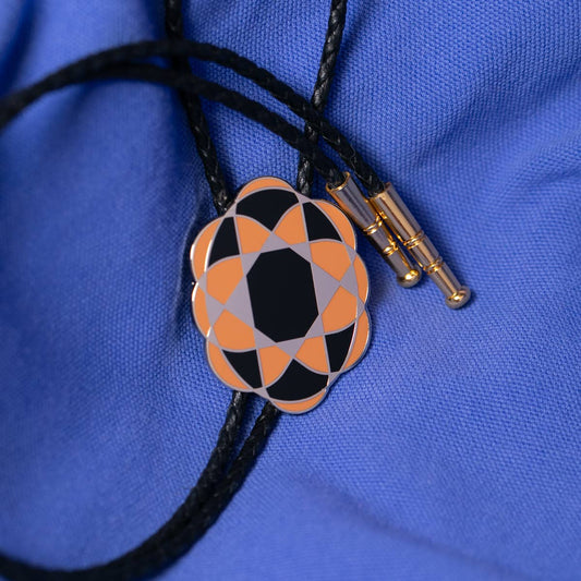 Quilt Cameo Bolo Tie - MST GoodsTiny Deer Studio