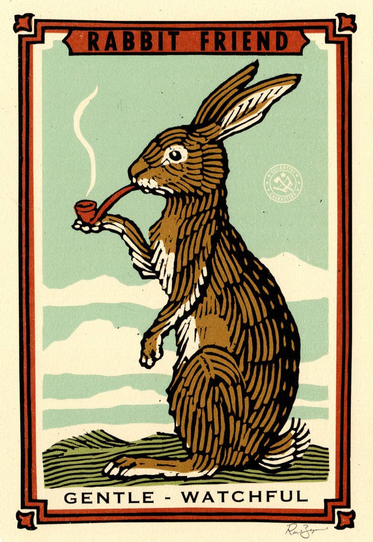 Rabbit Friend RZA - MST GoodsRavi Zupa Arts