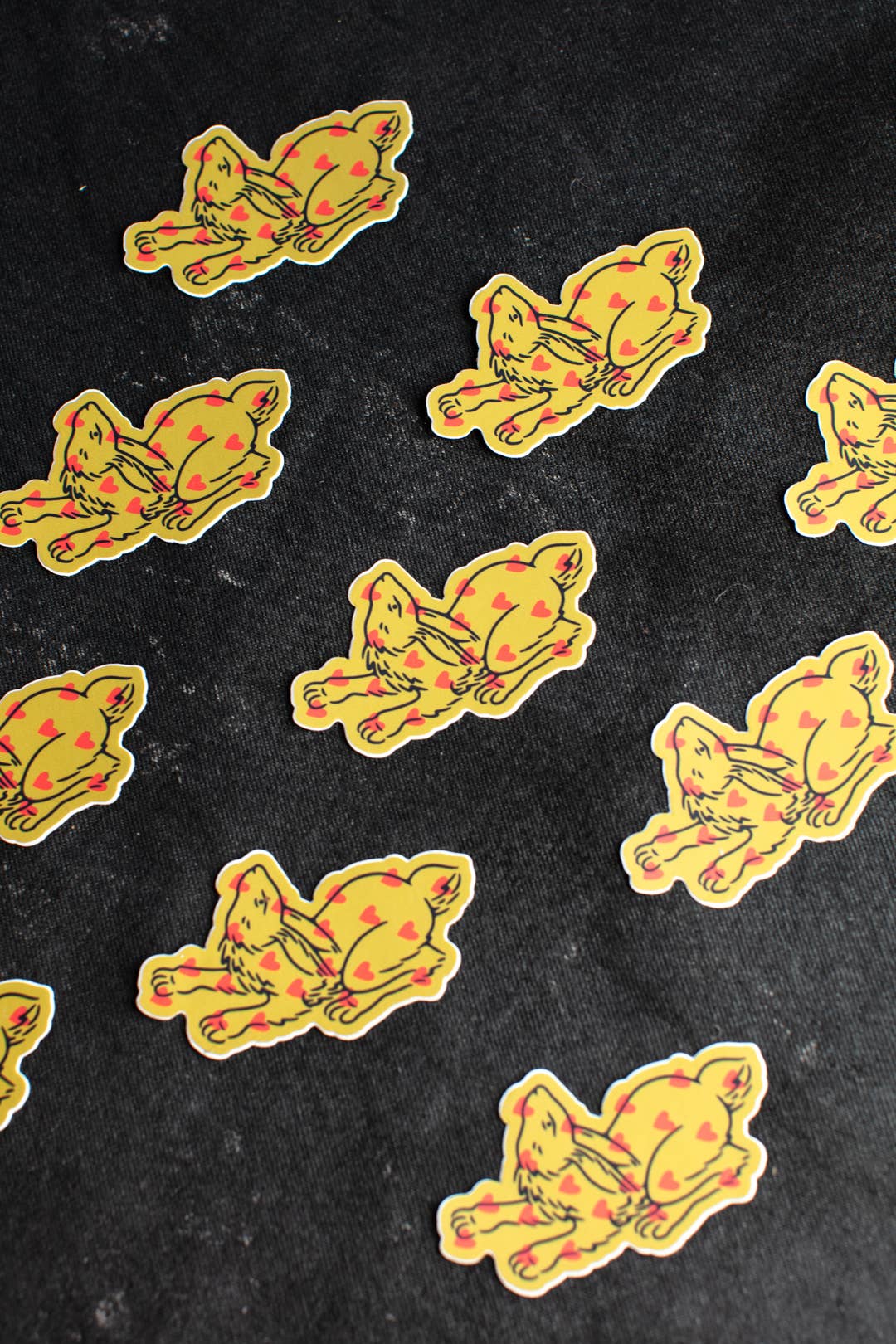 Rabbit Sticker - MST GoodsHoundstooth Design + Supply Co