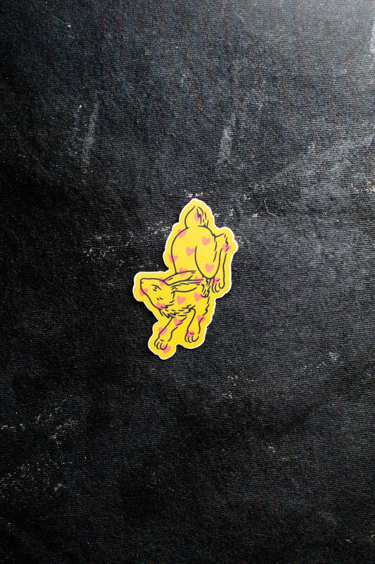 Rabbit Sticker - MST GoodsHoundstooth Design + Supply Co