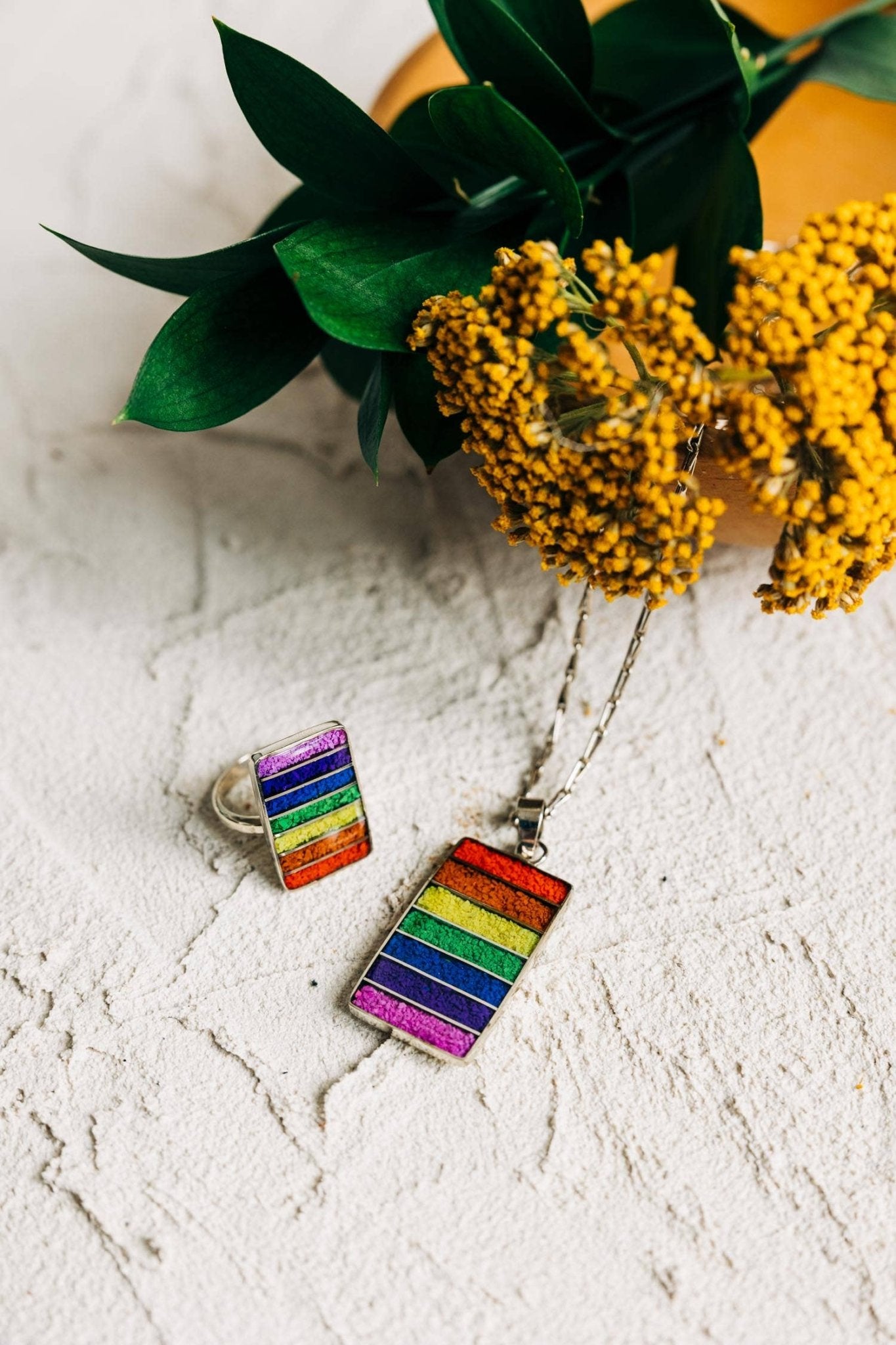 Rainbow Banner Ring - MST GoodsRingTen Thousand Villages
