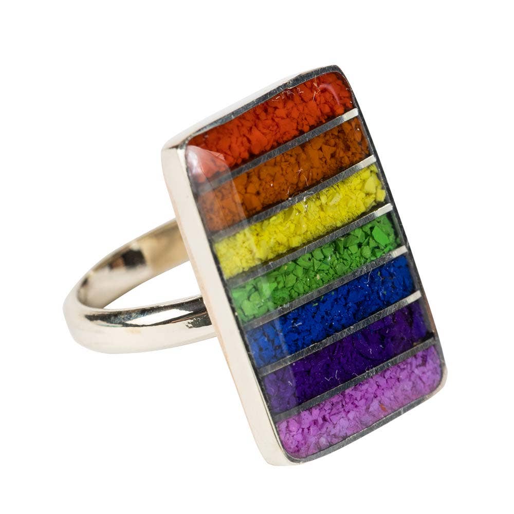 Rainbow Banner Ring - MST GoodsRingTen Thousand Villages