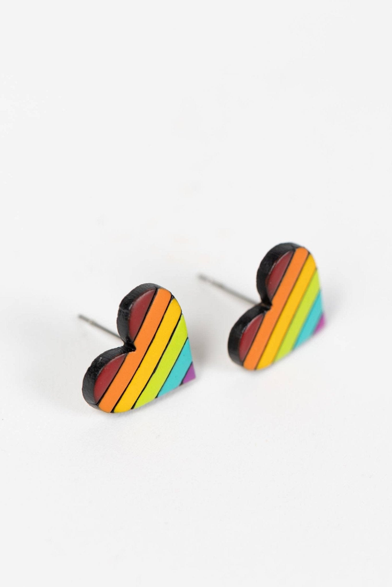 Rainbow Heart Gourd Earrings - MST GoodsEarringsTen Thousand Villages