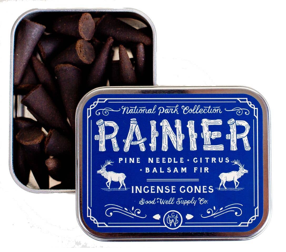 Rainier Incense - Balsam Fir Pine needle + Citrus - MST GoodsGood & Well Supply Co.