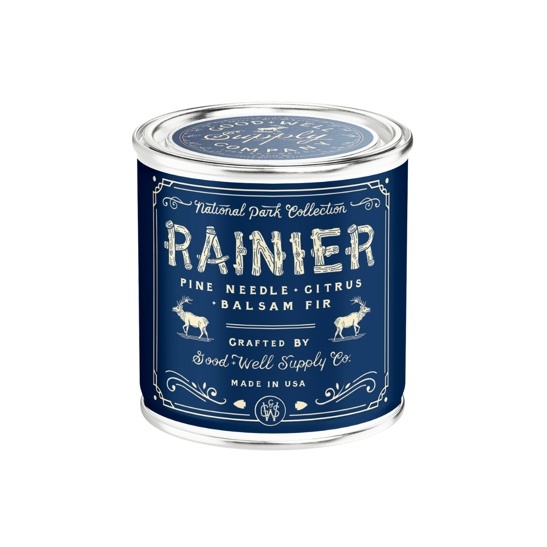 Rainier National Park Candle - MST GoodsGood & Well Supply Co.