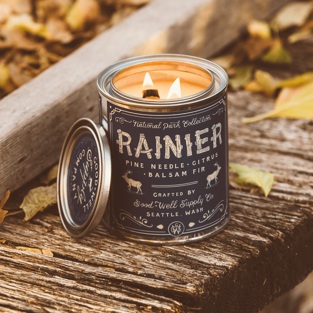 Rainier National Park Candle - MST GoodsGood & Well Supply Co.