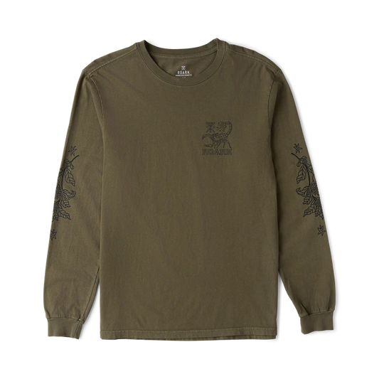 Reading Ritual Long Sleeve Tee in Military