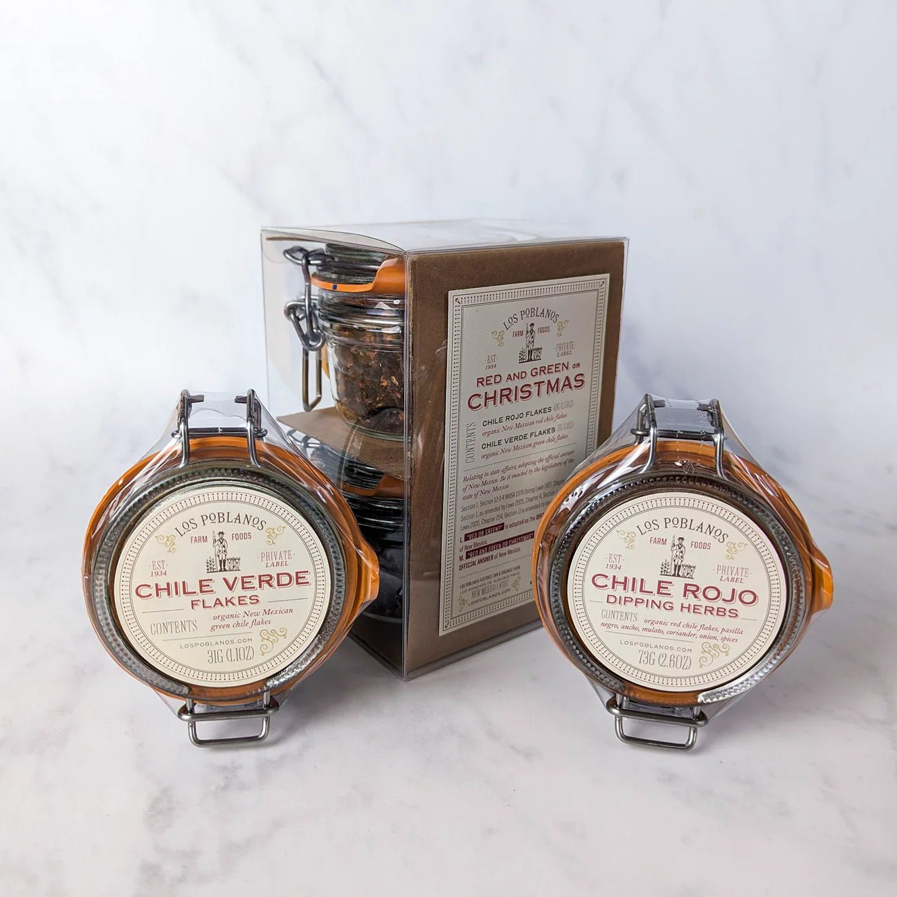 Red & Green Chile Set - MST GoodsSpiceLos Poblanos
