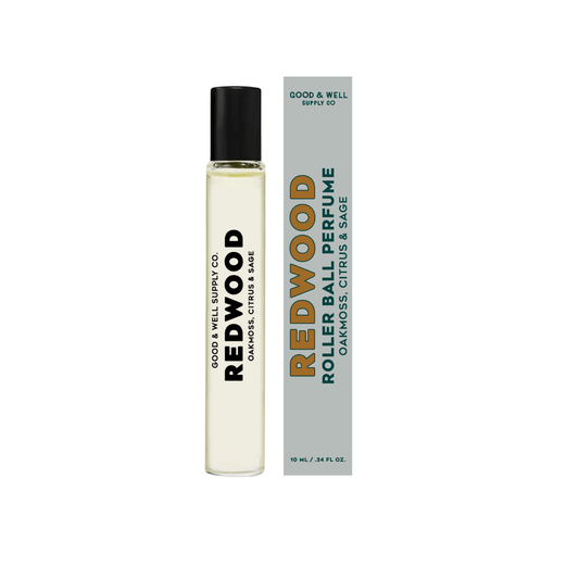 Redwood Roll-On Perfume - National Park Collection - MST GoodsPerfume & CologneGood & Well Supply Co.