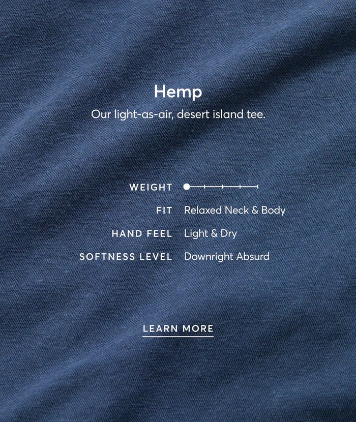 Relaxed Hemp Cotton Tee - MST GoodsMarine Layer