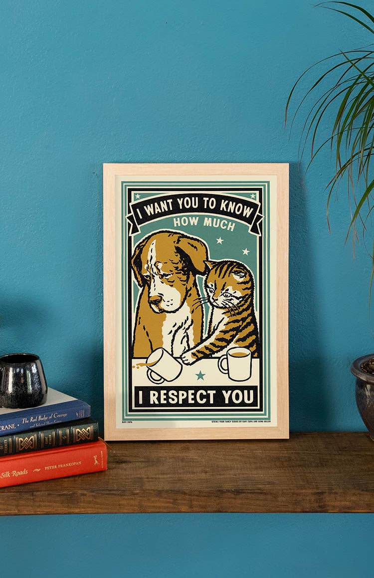 Respect Print - MST GoodsRavi Zupa Arts