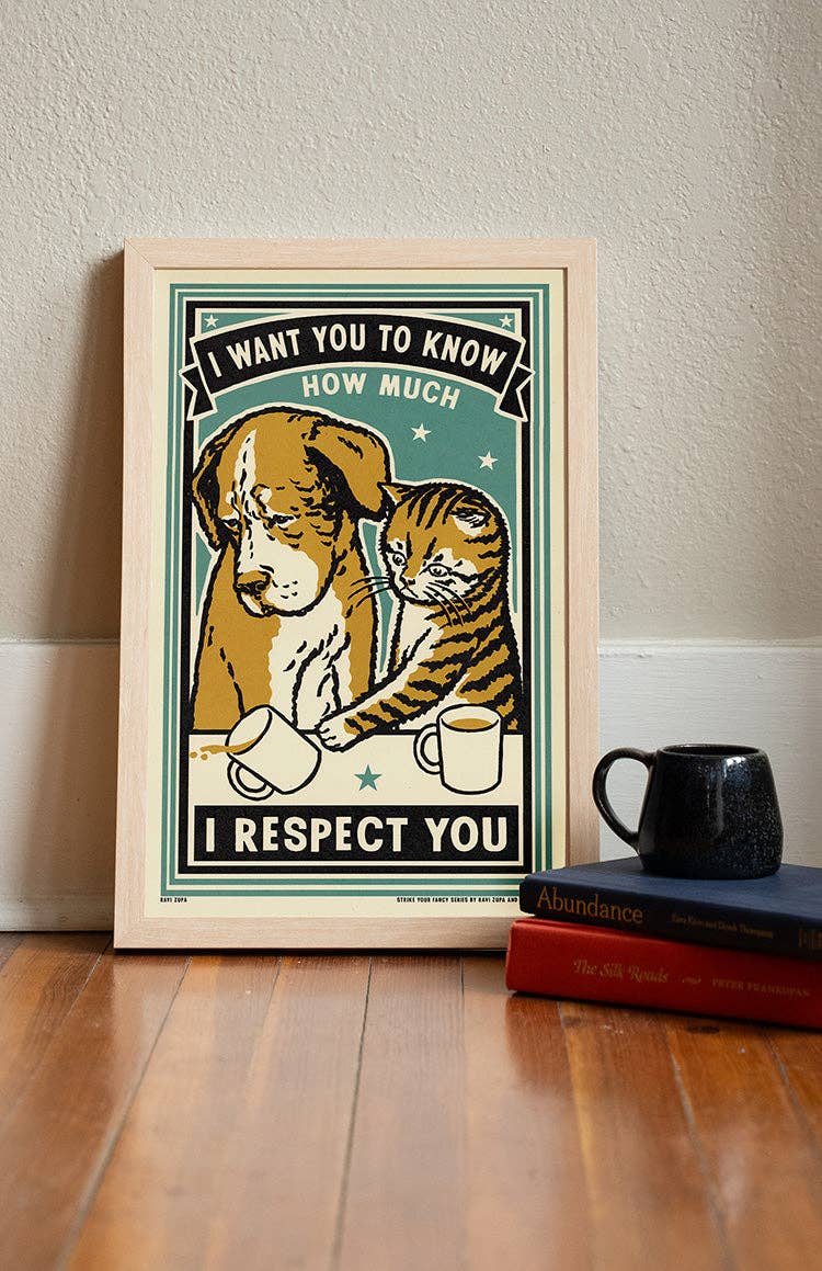 Respect Print - MST GoodsRavi Zupa Arts