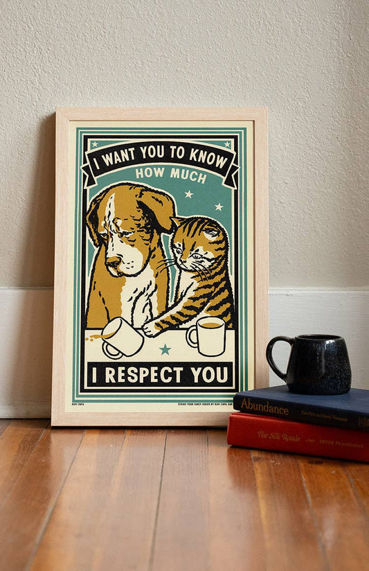 Respect Print - MST GoodsRavi Zupa Arts