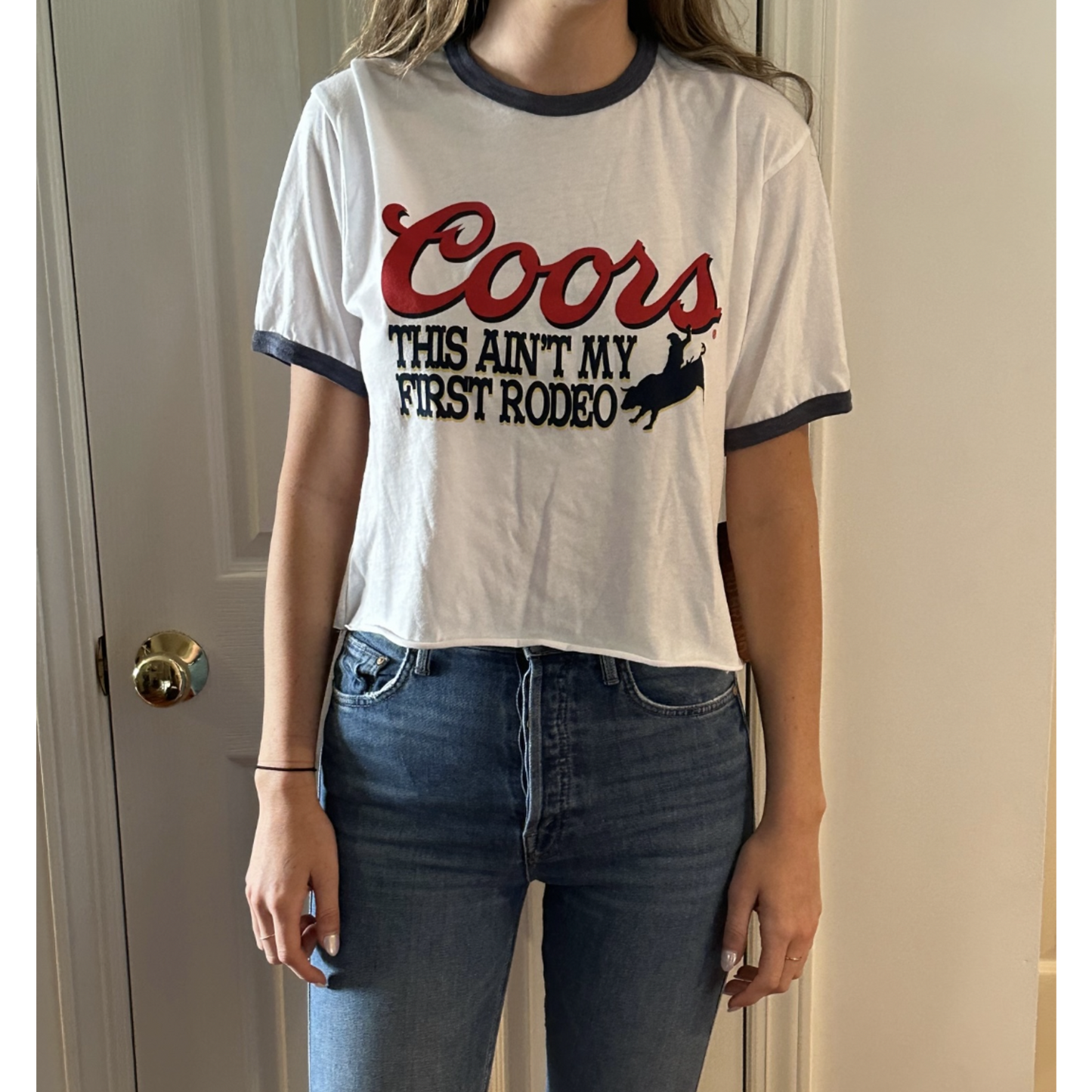 Coors First Rodeo Ringer Tee