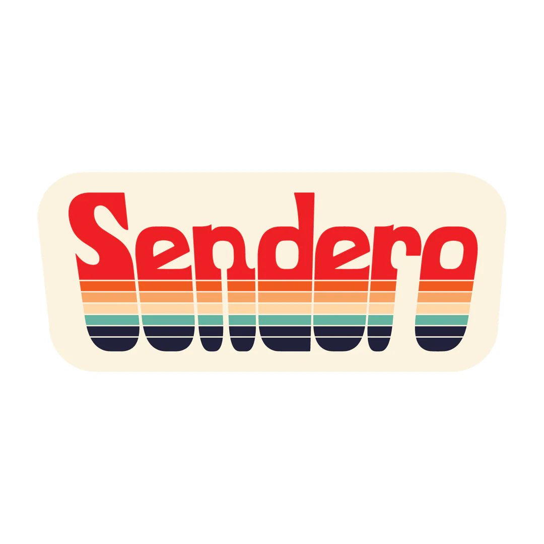 Retro Logo Sticker - MST GoodsSendero Provisions Company