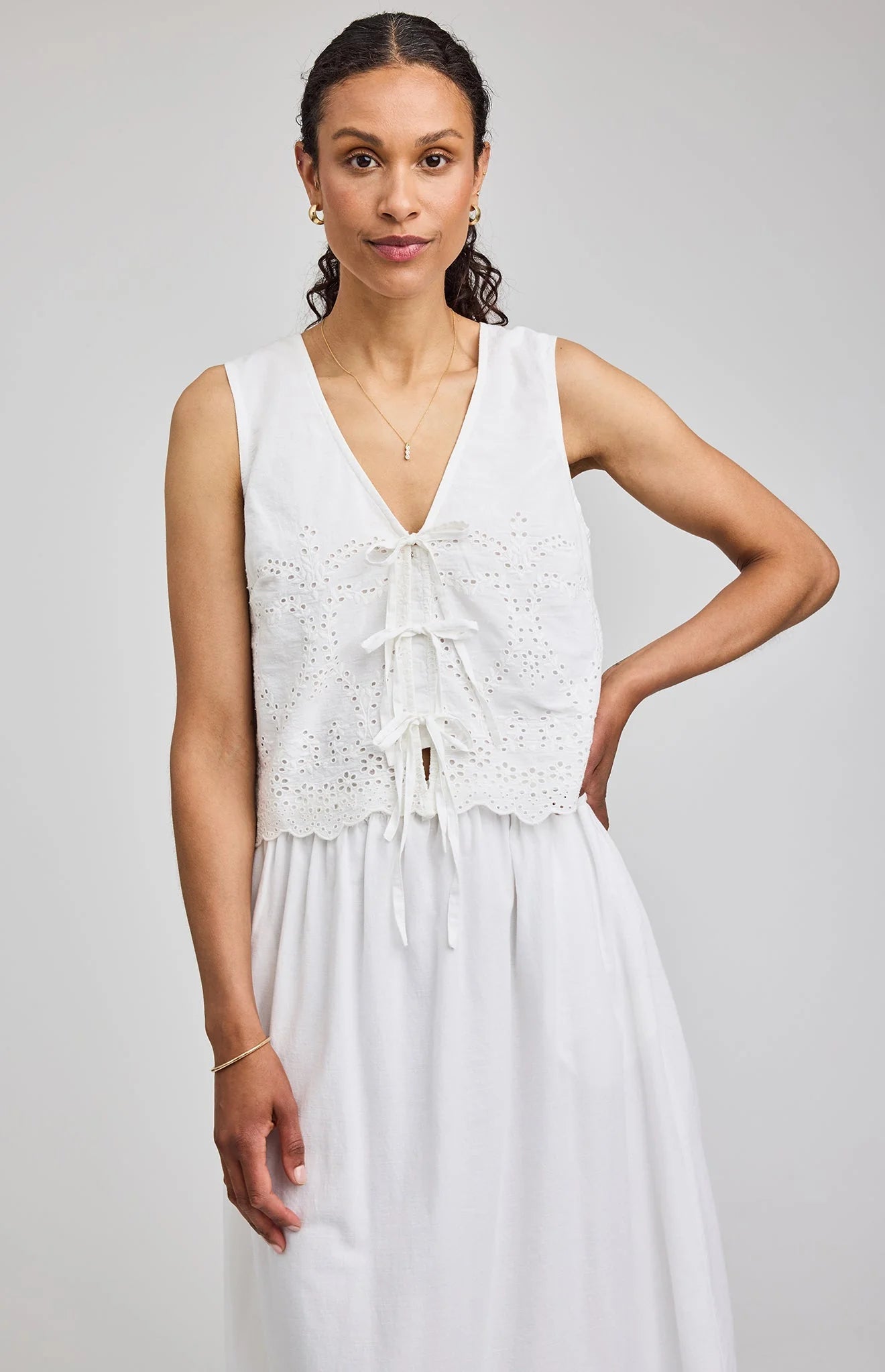 Rhea Sleeveless Top - MST GoodsGentle Fawn