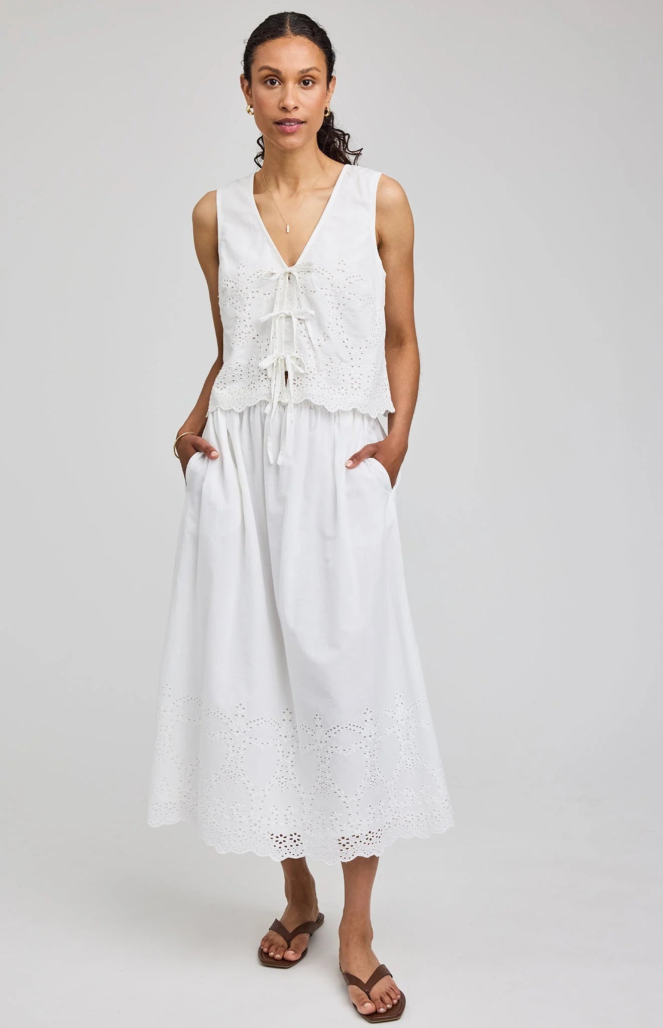 Rhea Sleeveless Top - MST GoodsGentle Fawn