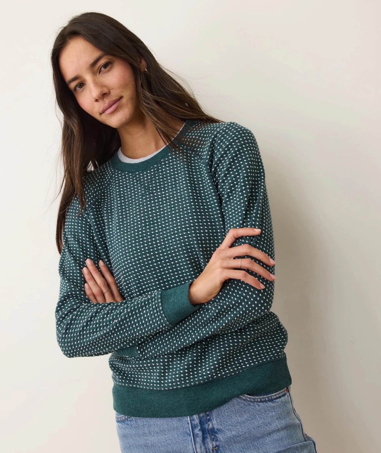 Rhea Textured Raglan - MST GoodsMarine Layer