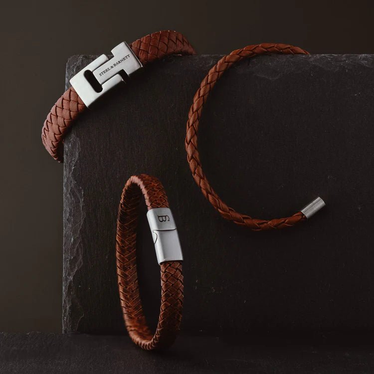 Riley Leather Bracelet - MST GoodsBraceletsSteel & Barnett