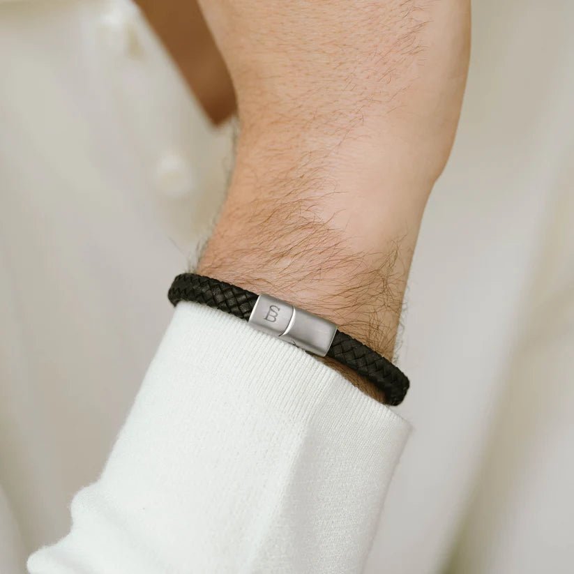 Riley Leather Bracelet - MST GoodsBraceletsSteel & Barnett