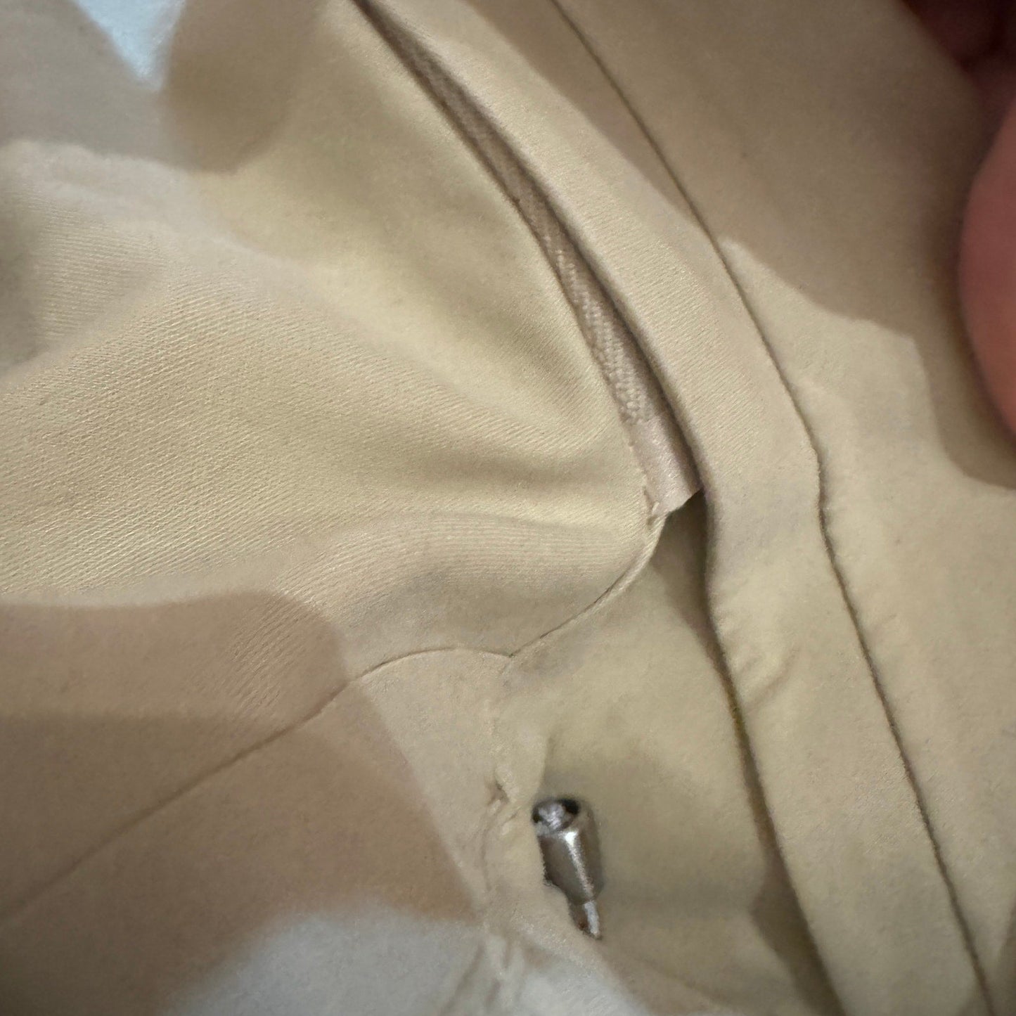 RLX Ralph Lauren Rain Jacket Ivory Tan Leather Trim Tactical Quality Men's L - MST GoodsRLX Ralph Lauren