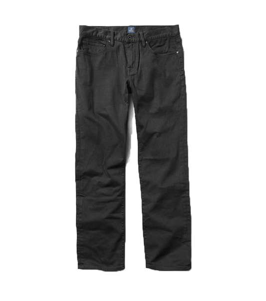 Roark HWY 128 Straight Fit Broken Twill Jeans - Black - MST GoodsClothingRoark