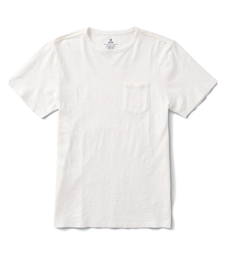 White t-shirt on a white background