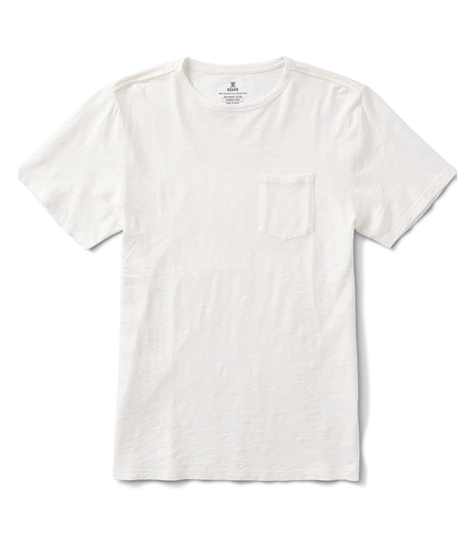 White t-shirt on a white background