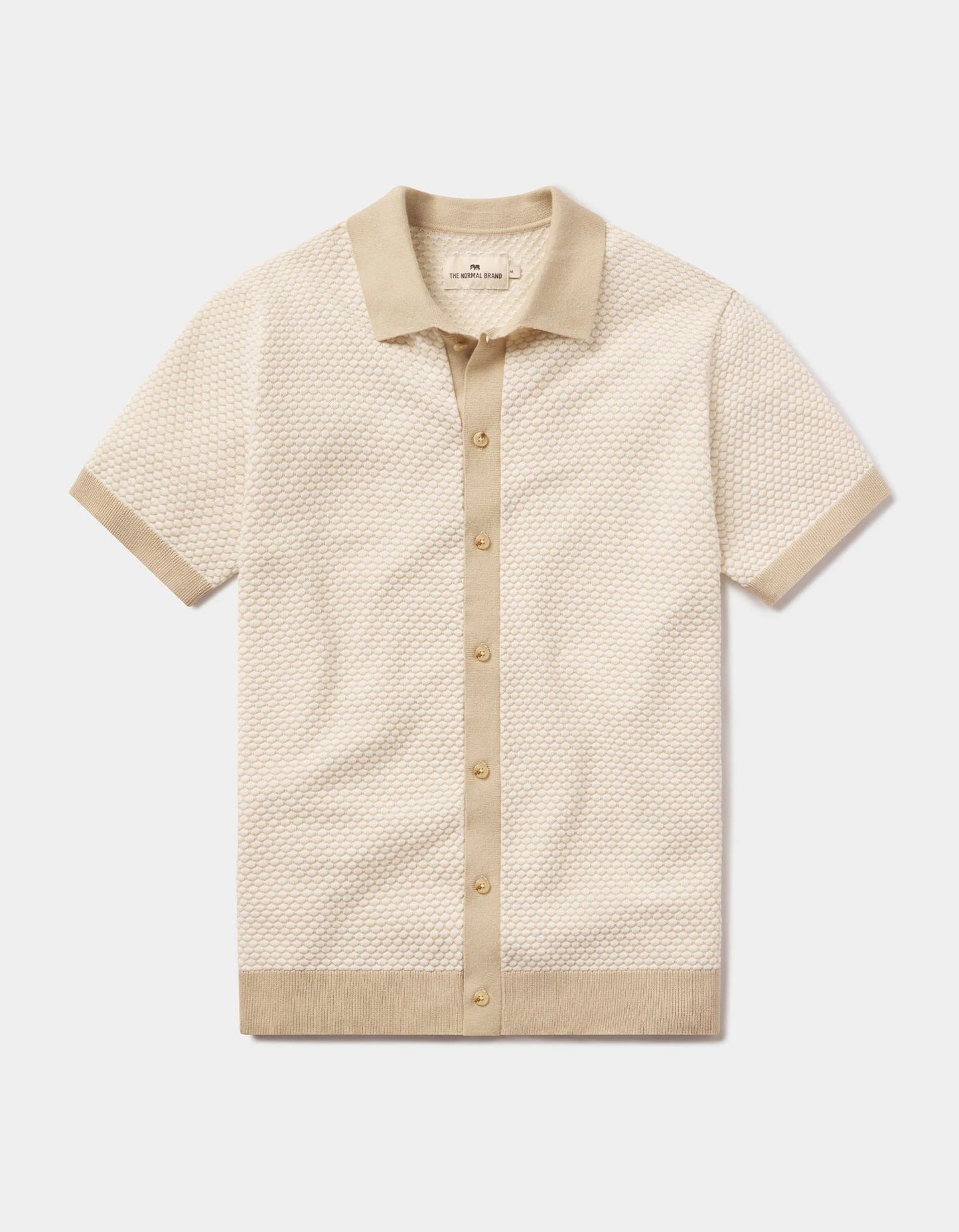 Robles Knit Jacquard Button Up - MST GoodsThe Normal Brand