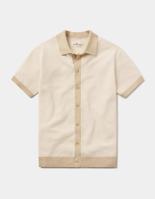 Robles Knit Jacquard Button Up - MST GoodsThe Normal Brand
