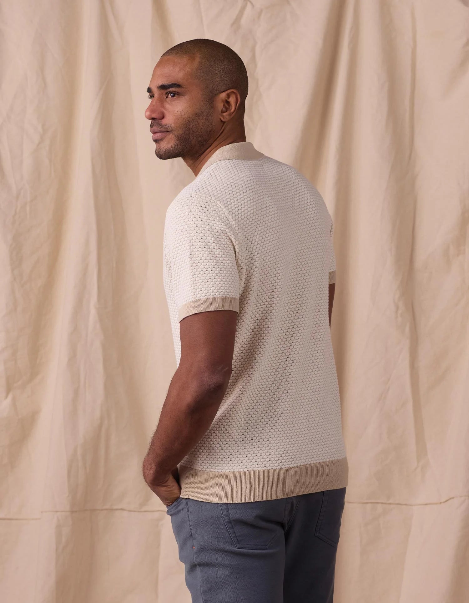 Robles Knit Jacquard Button Up - MST GoodsThe Normal Brand