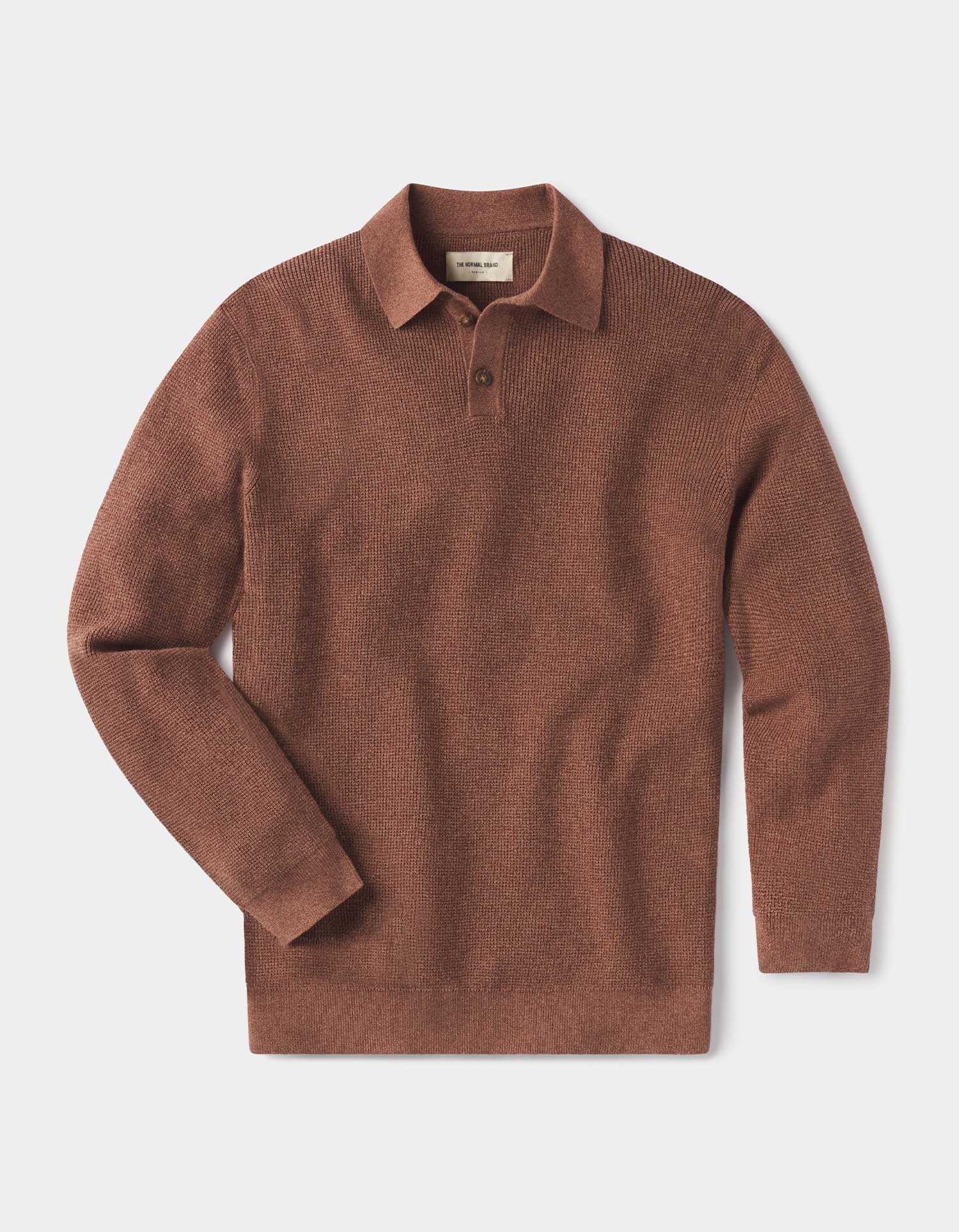 Robles Knit Waffle Stitch Polo - MST GoodsPoloThe Normal Brand