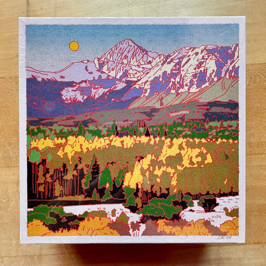 Rocky Mountain Puzzle by Caroline Clark - MST GoodsArt PrintCaroline Clark