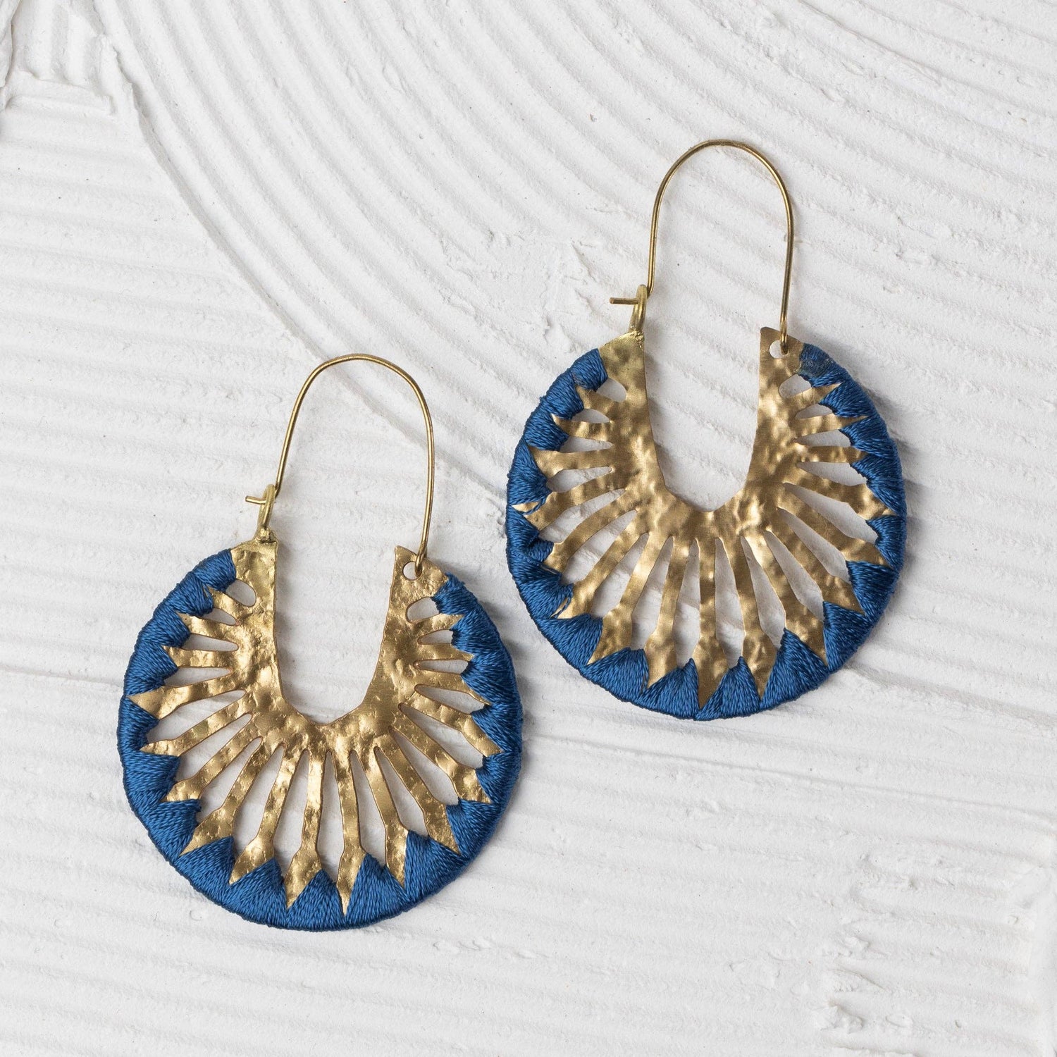 Roja Sunburst Drop Earrings - MST GoodsTen Thousand Villages