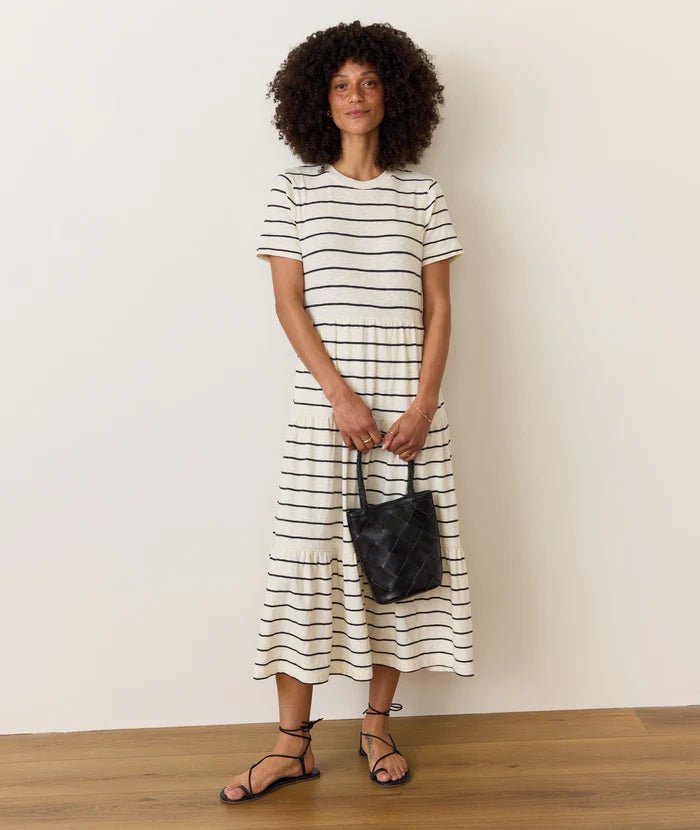Sadie Vintage Slub Midi Dress - MST GoodsMarine Layer