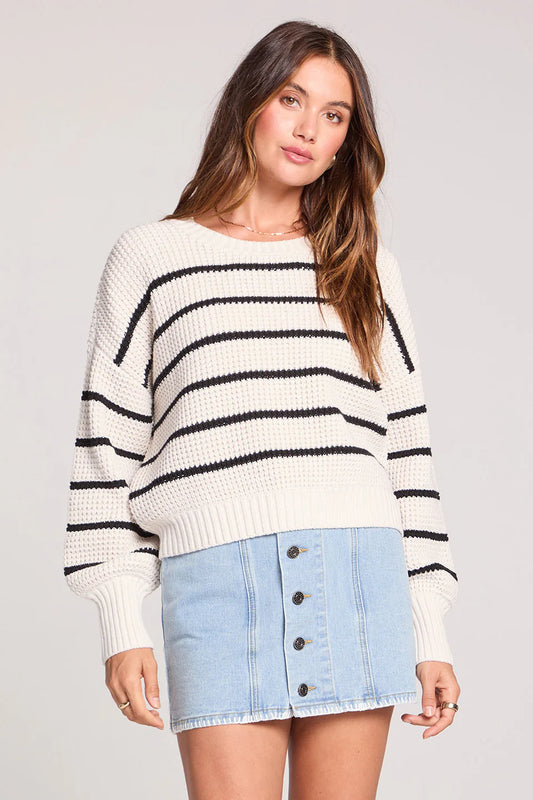 Opal Sweater in Salt