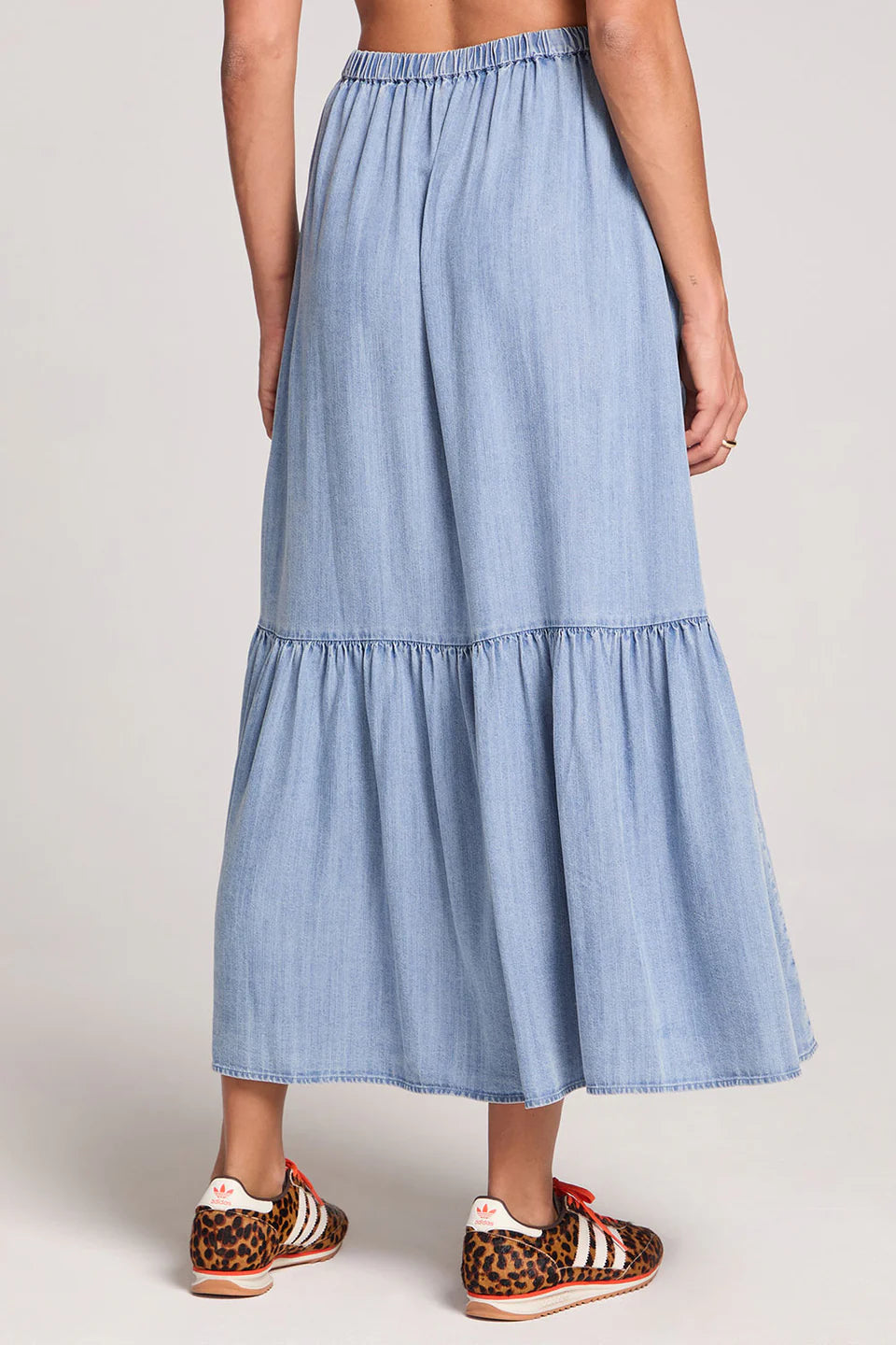Osiris Vintage Indigo Maxi Skirt