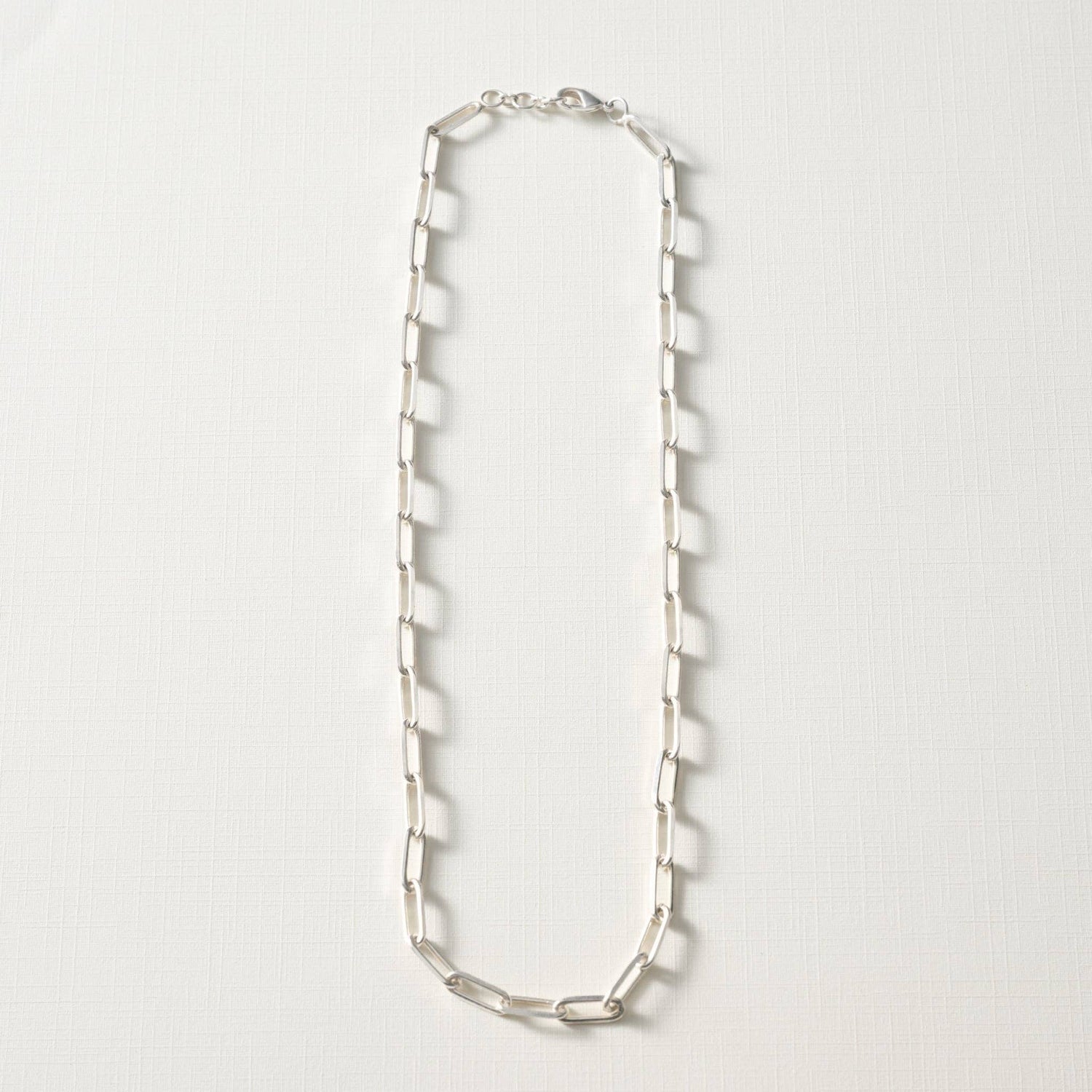 Sanvi Silver Tone Link Necklace - MST GoodsTen Thousand Villages